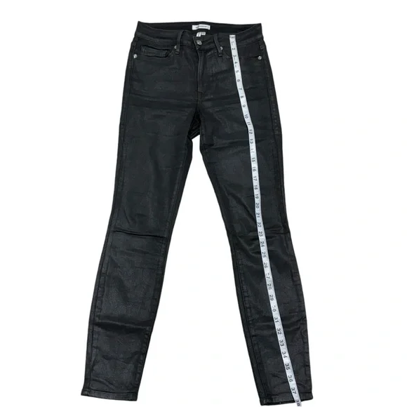 Good American Women's Good Legs Coated Skinny Jeans Size 4